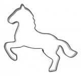 pepparkaksform häst