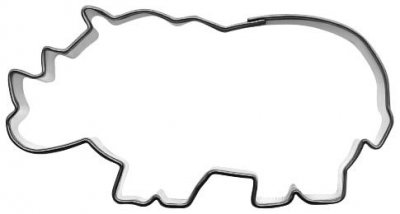 pepparkaksform noshörning