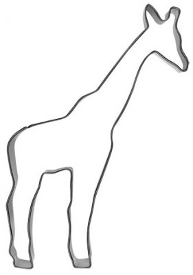 pepparkaksform giraff
